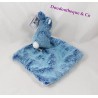 Pañuelo de Doudou conejo creaciones DANI blanco azul 32 cm