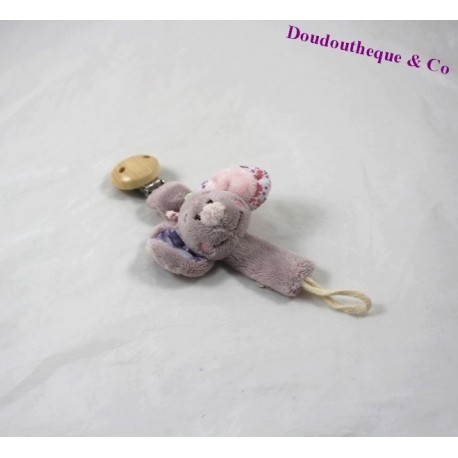 Lutscher befestigt Maus NOUKIE Nina, Kali, und Kenza lila 18 cm Lutscher befestigt Maus NOUKIE Nina, Kali, und Kenza lila 18 cm