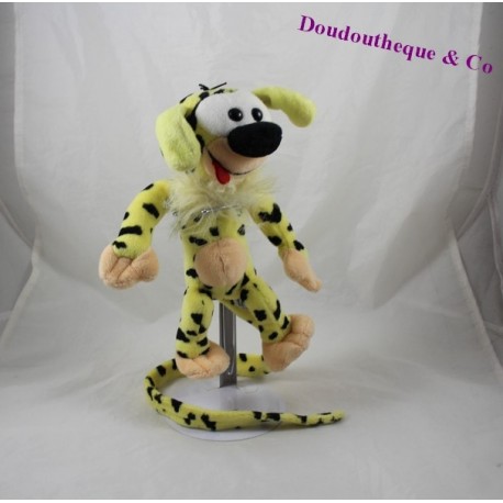 Peluche Marsupilami NOUNOURS MARSU2002 jaune tâches noir 25 cm