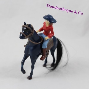 Figurina Ranch rapido Lena e il suo cavallo Mistral 12 cm