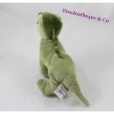 Peluche Maiasaura dinosaure HISTOIRE D'OURS vert 16 cm
