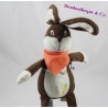Doudou rabbit the small Mary Brown white long legs 50 cm