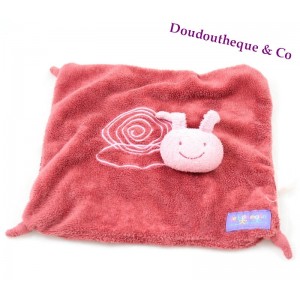 Doudou flachen Bordeaux 24 cm guten Morgen Schnecke