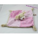 Piastrelle beige di Doudou chiglia giocattoli rosa piatto cane nodi 25 cm