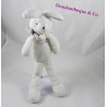 Plush Bunny BLANKIE and company classic grey white Pearl 30 cm