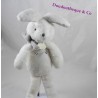 Plush Bunny BLANKIE and company classic grey white Pearl 30 cm