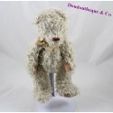 Teddy bear MOULIN ROTY beige capelli lunga 25 cm