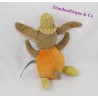 Doudou rabbit MOULIN ROTY rattle Bell 20 cm tartempois