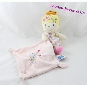 Pañuelo de color rosa niña de las flores de Doudou Princess CASINO