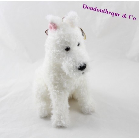 Plush dog Milou TY the adventures of Tintin, Snowy Juratoys 21 cm