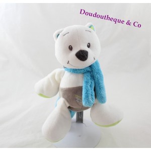 Teddy Leon Fox braun grün blau weiß DOUKIDOU Dou Kidou 22 cm