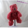 Teddy bear pink hair MARÈSE long 24 cm