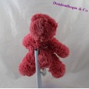 Teddy bear pink hair MARÈSE long 24 cm