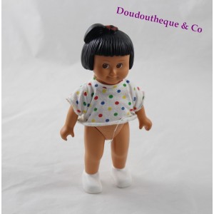 Morettina bambola d'epoca LEGO DUPLO pisello 15cm t-shirt