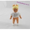Blonde Puppe LEGO DUPLO T-shirt cat Vintage 15 cm