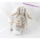 Conejo de peluche pelo beige suave amigos largo 22 cm