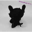 Peluche bébé Krokmou DREAMWORKS HEROES Dragons noir 14 cm