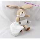 Doudou Taschentuch Beige 19 cm ein Traum-Baby-Kaninchen