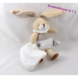 Doudou Taschentuch Beige 19 cm ein Traum-Baby-Kaninchen