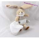 Beige di DouDou fazzoletto 19cm un coniglio di sogno del bambino