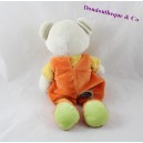 Palabras de oso de peluche naranja pollito amarillo para niños 25 cm
