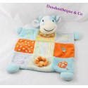 Cow flat Doudou ORCHESTRA square patchwork 123 Bell