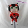 Plush Ladybug Société Générale superhero boy 25 cm