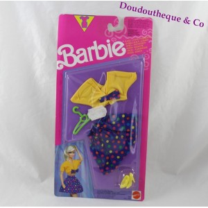 Ropa de la muñeca Barbie MATTEL fácil modas de vida 1991