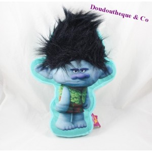 Amortiguador de la felpa DREAMWORKS Trolls rama 34 cm azul