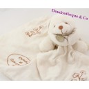 Empresa y frazada oso bio DOUDOU pañuelo blanco 17 cm + bolsa