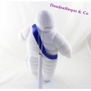 Peluche pubblicità bidendum marca Michelin sciarpa bianca aggiunta 34 cm