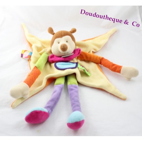 Doudou tatoo Bumblebee DOUDOU and company orange yellow green