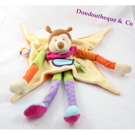 Doudou Tatoo Bumblebee DOUDOU und Firma Orange gelb grün Doudou Tatoo Bumblebee DOUDOU und Firma Orange gelb grün