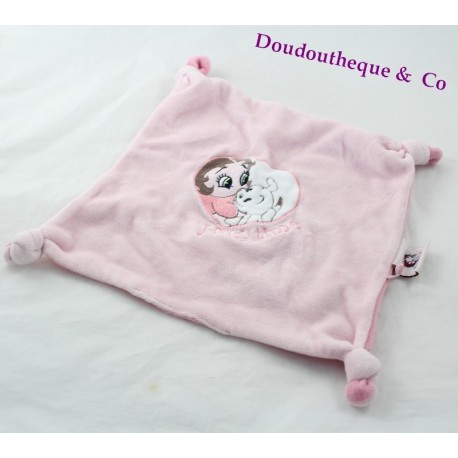 Doudou plat Betty Boop SUNCITY Baby Boop rose Hug time Doudou plat Betty Boop SUNCITY Baby Boop rose Hug time