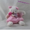 Consolatore gatto coccoloso DOUDOU ET COMPAGNIE Les Gommettes rosa bianco DC2967 19 cm
