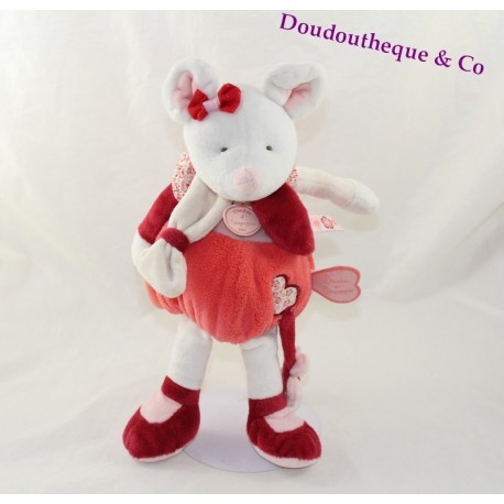 Activities Clementine stuffed mouse red rose DOUDOU and company DC2616