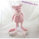 Peluche Maiale LES PETITES MARIES gambe lunghe 55 cm