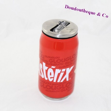 Asterix und Obelix gurgelnden rot Stroh 15 cm-Metall-Kolben Asterix und Obelix gurgelnden rot Stroh 15 cm-Metall-Kolben
