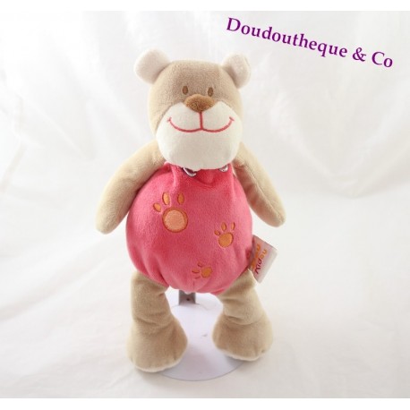 Doudou ours DOUKIDOU / DOU KIDOU 27cm 