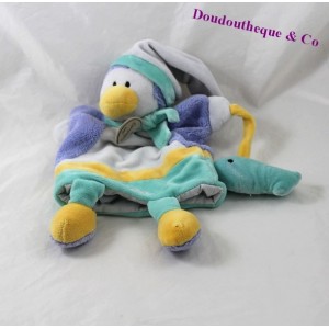 Doudou Puppe Pinguin DOUDOU und Unternehmen Samen Doudou Fisch DC2194 30 cm