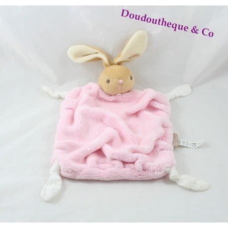 Doudou flachen Kürbis KALOO Stift 4 Stoffe Knoten 25 cm Doudou flachen Kürbis KALOO Stift 4 Stoffe Knoten 25 cm