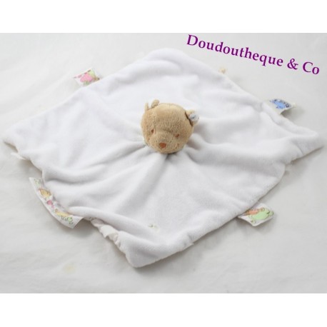 Doudou NOUKIE tragen Dish es bestickte Green Apple Puppe 29 cm Doudou NOUKIE tragen Dish es bestickte Green Apple Puppe 29 cm