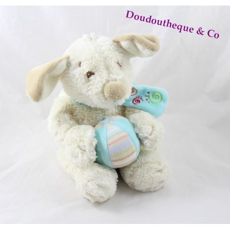 Plüsch Hund von Kishoo NOUKIEs Tifoo Kugel 20 cm Plüsch Hund von Kishoo NOUKIEs Tifoo Kugel 20 cm