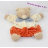 Flache Doudou NOUKIE tragen Puppentheater des Australien Onkel Orange Vogel