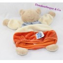 Flache Doudou NOUKIE tragen Puppentheater des Australien Onkel Orange Vogel