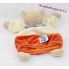 Flache Doudou NOUKIE tragen Puppentheater des Australien Onkel Orange Vogel