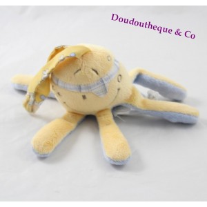 Doudou NOUKIE Calypso musikalische Mini Octopus von Bill und Bono 15 cm