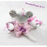 Aktivitäten perlig gefüllte Maus Don und Firma rosa lila grau 30 cm