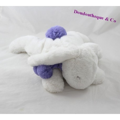 Doudou rabbit DOUDOU and company Pompom Lavender DC2685 35 cm