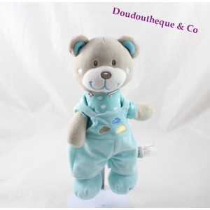 Teddy Bear TEX BABY Overall blue cloud-26 cm